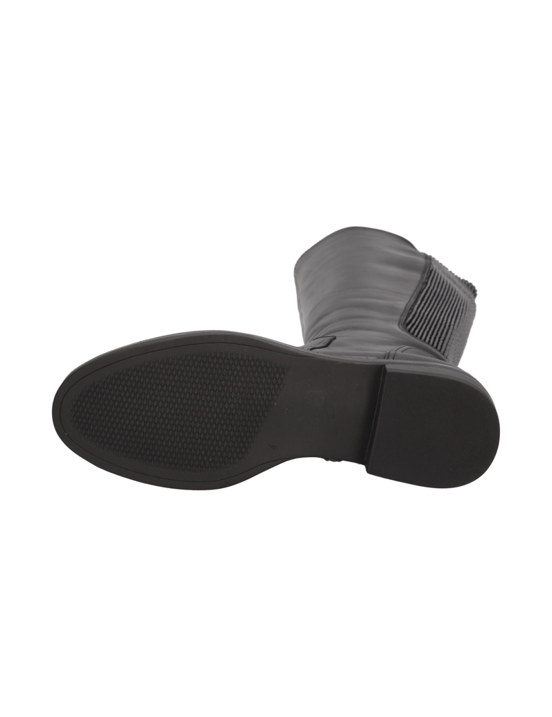 POE-Glattleder-Stiefel-schwarz