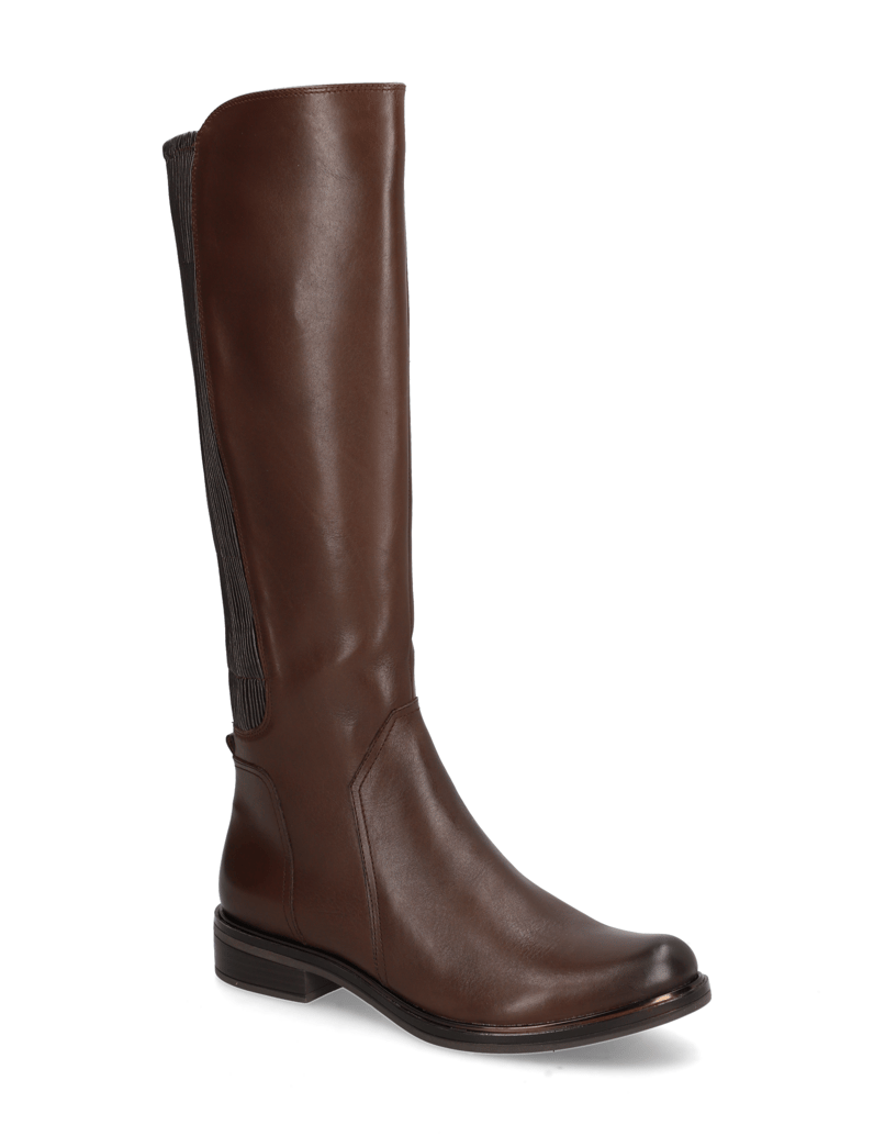 POE-Glattleder-Stiefel-schwarz