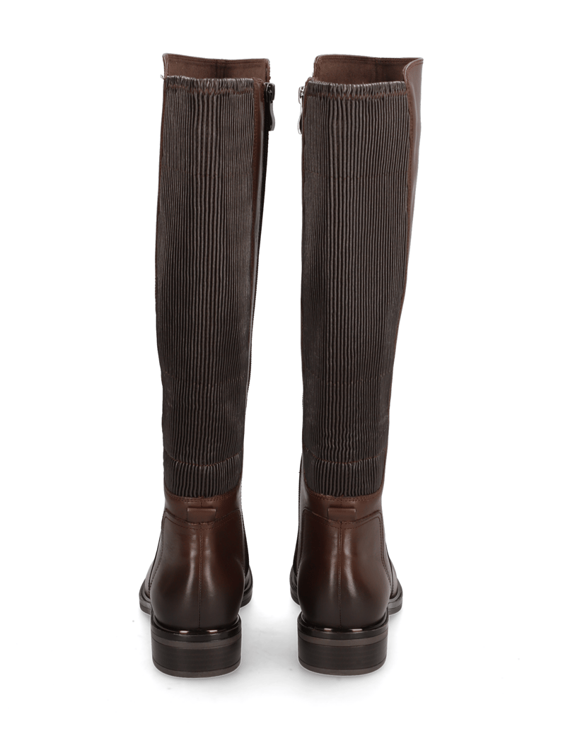 POE-Glattleder-Stiefel-schwarz