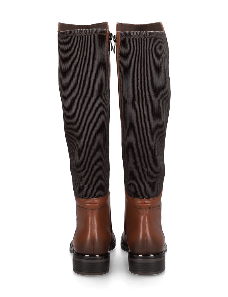 POE-Glattleder-Stiefel-schwarz