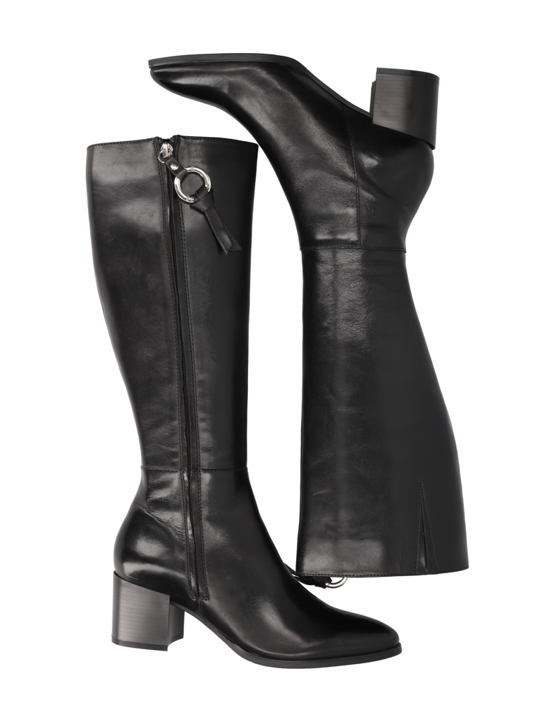 REGARDE-LE-CIEL-škornji-črna