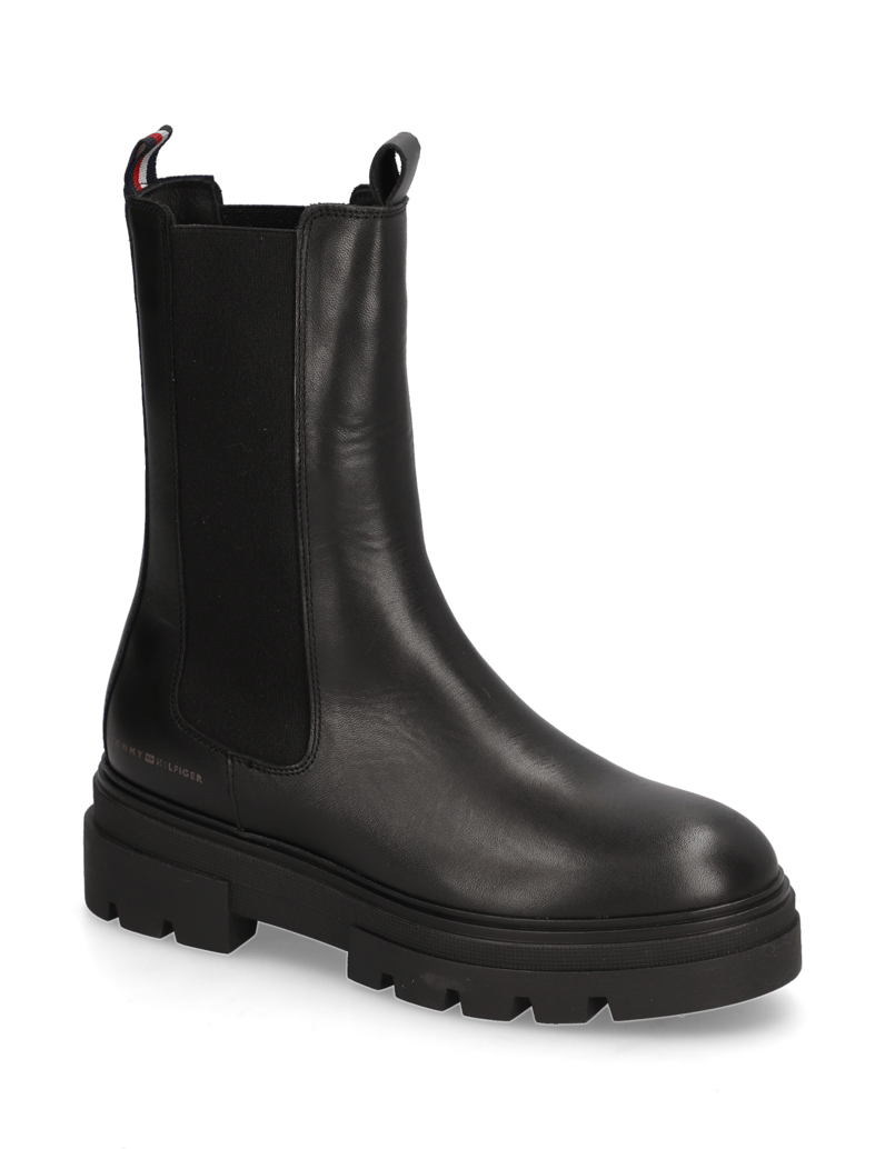 Tommy-Hilfiger-Glattleder-Chelsea-Boot