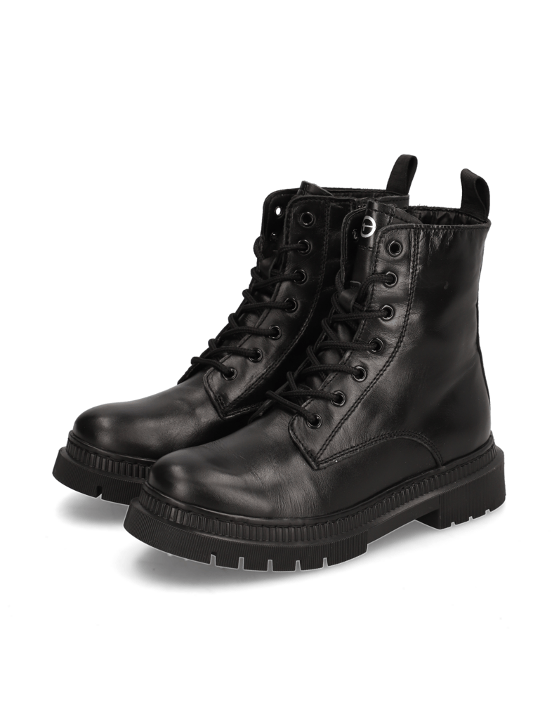 TAMARIS-Glattleder-Schnürboot