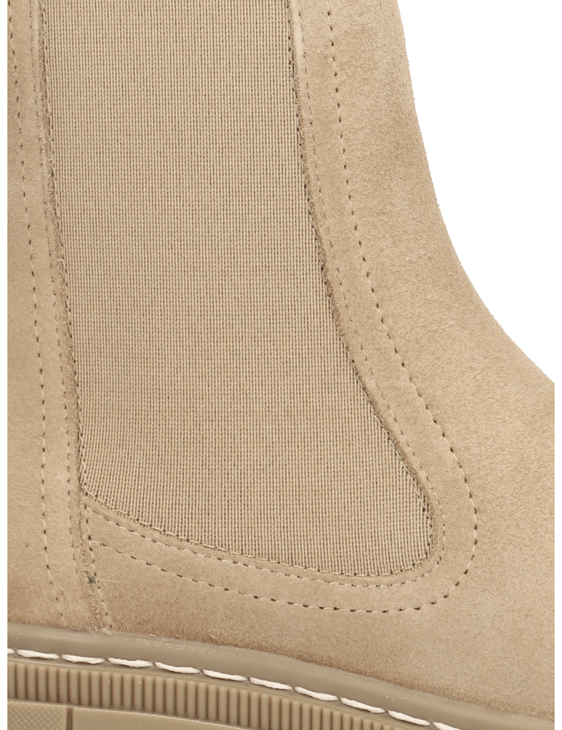 TAMARIS-velúr-chelsea-boots-čierna