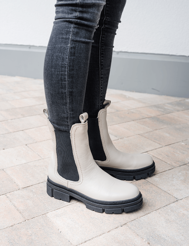 TAMARIS-Glattleder-Chelsea-Boot-grau