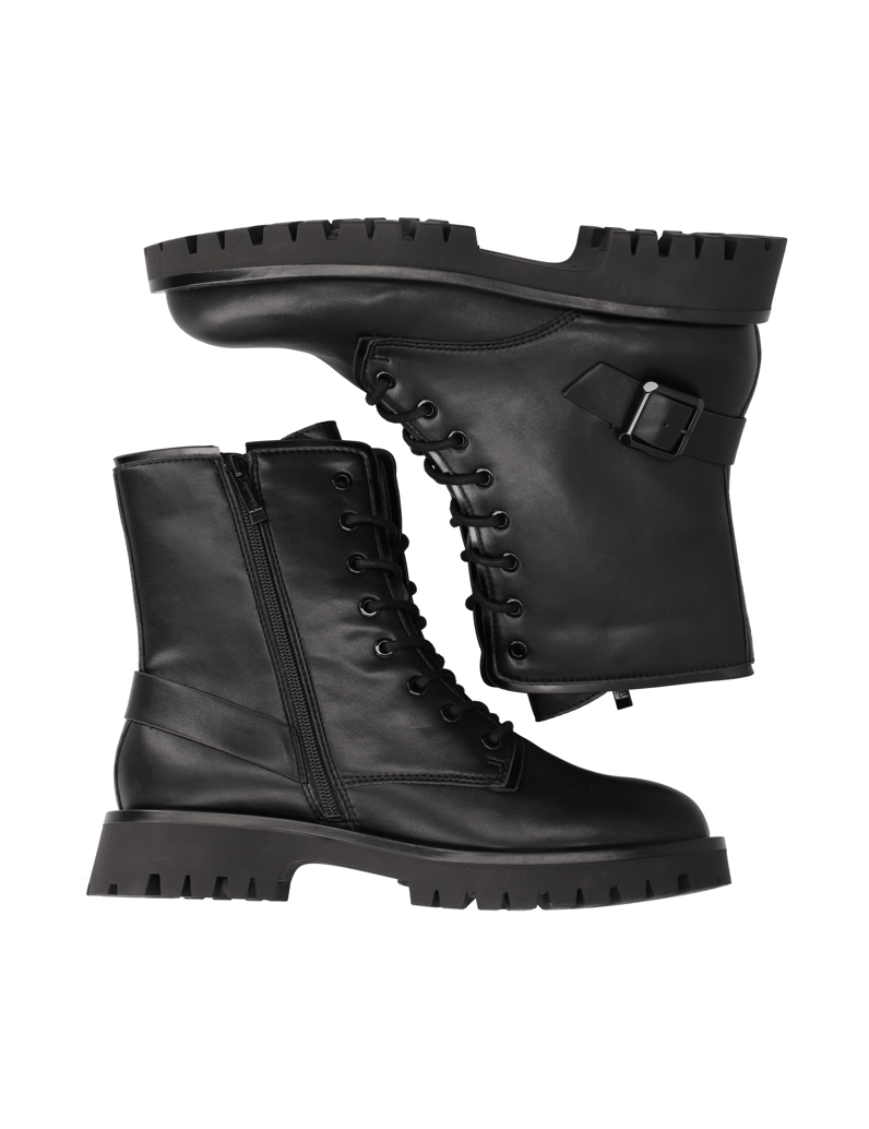 TAMARIS-šněrovací-kotníčkové-boty-černá