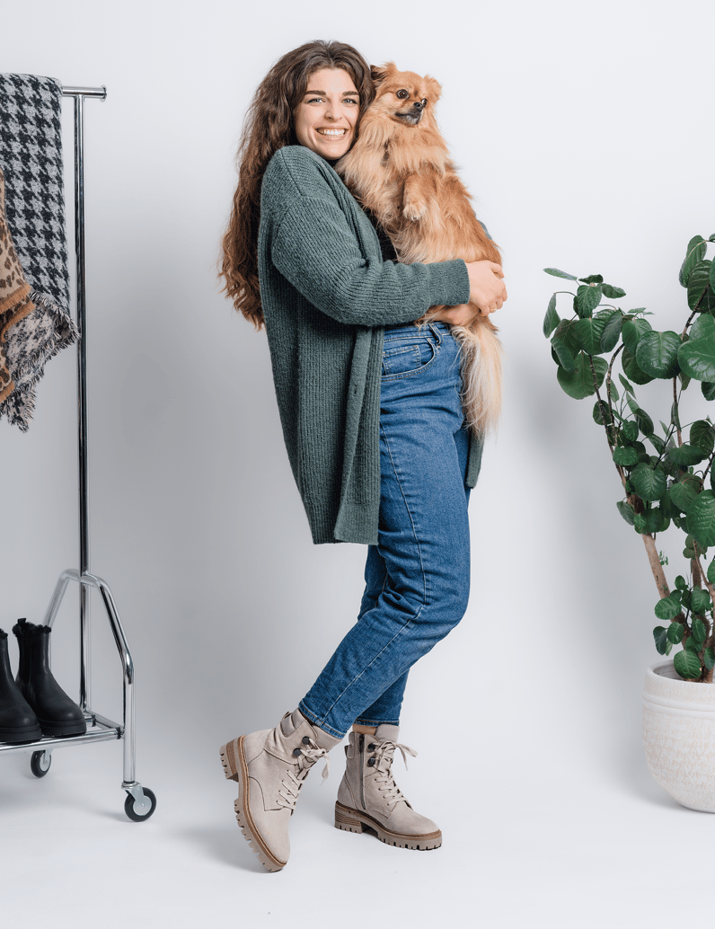 Pat-Calvin-Nubukleder-Schnürboot