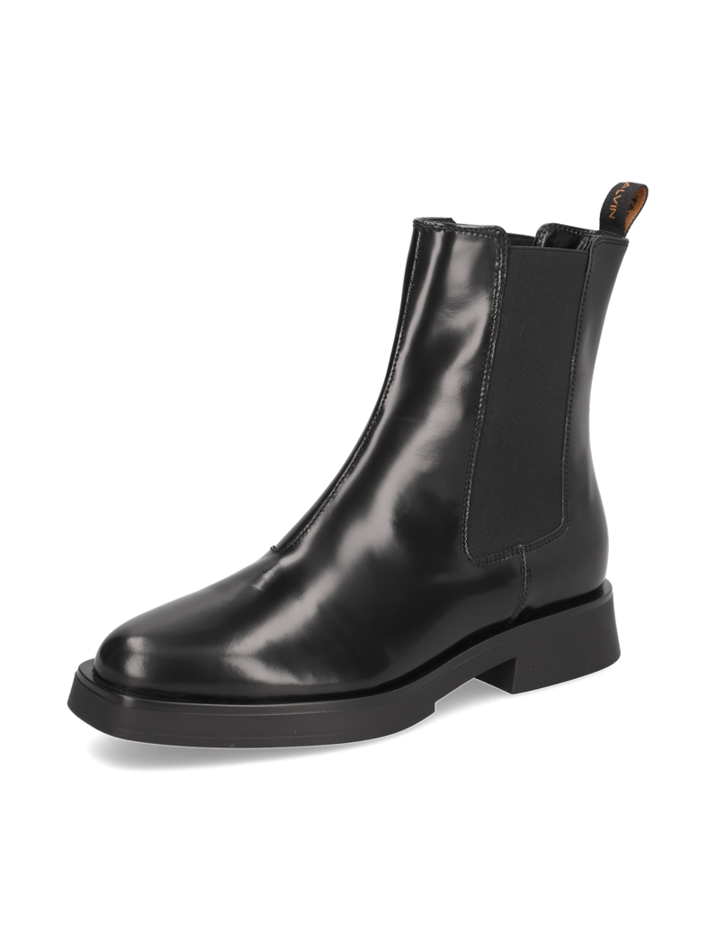 Pat-Calvin-hladká-koža-chelsea-boots-čierna