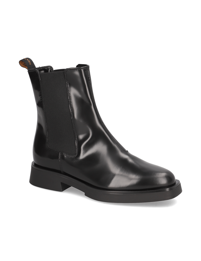 Pat-Calvin-hladká-koža-chelsea-boots-čierna