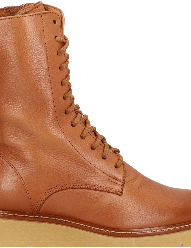 Pat-Calvin-Glattleder-Schnürboot-černá