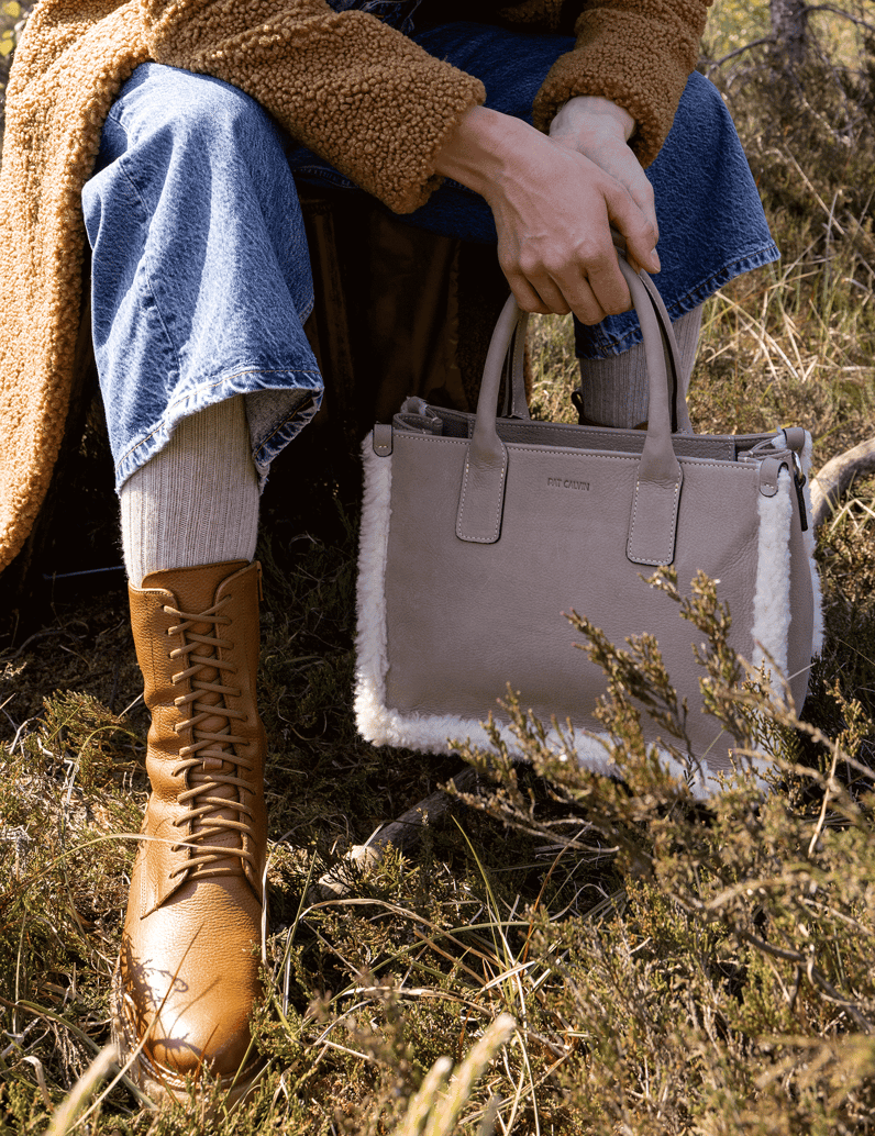 Pat-Calvin-Glattleder-Schnürboot-černá