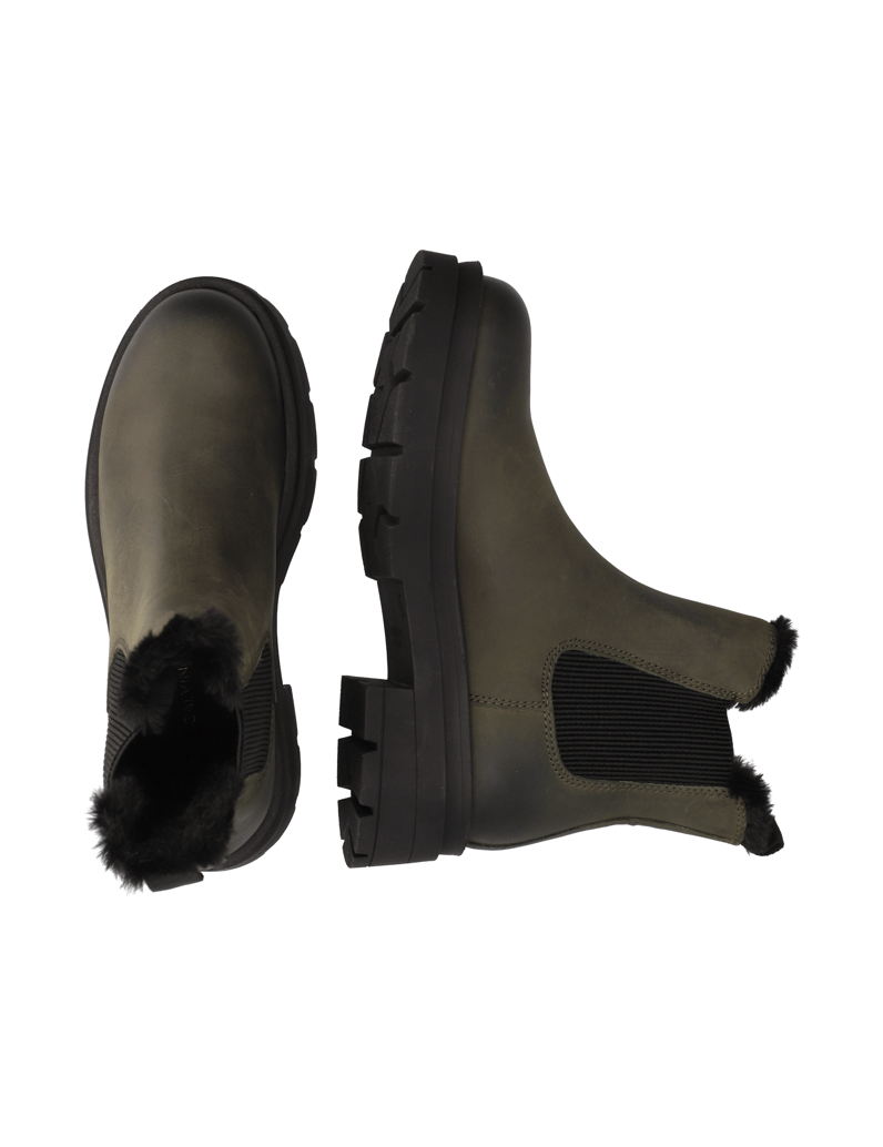 Pat-Calvin-hladká-kůže-kotníčkové-Chelsea-černá