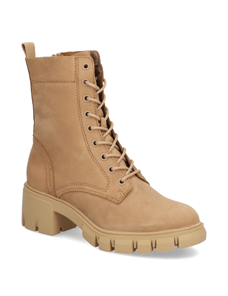 TAMARIS-Veloursleder-Schnürboot