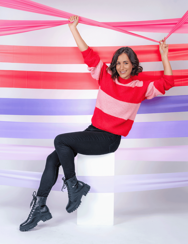 S.Oliver-Schnürboot-schwarz