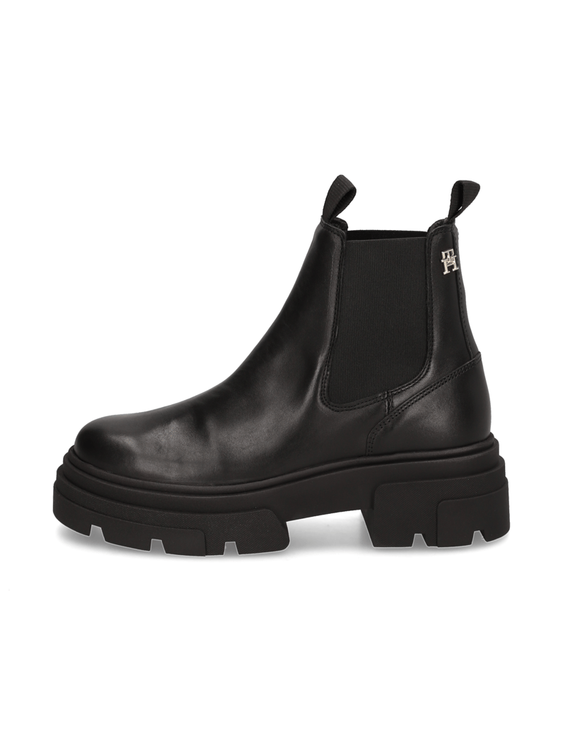 Tommy-Hilfiger-kotníčkové-Chelsea-černá