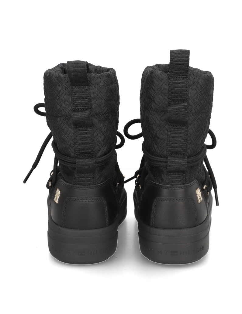 Tommy-Hilfiger-LACE-UP-MONOGRAMSNOWBOOT-schwarz