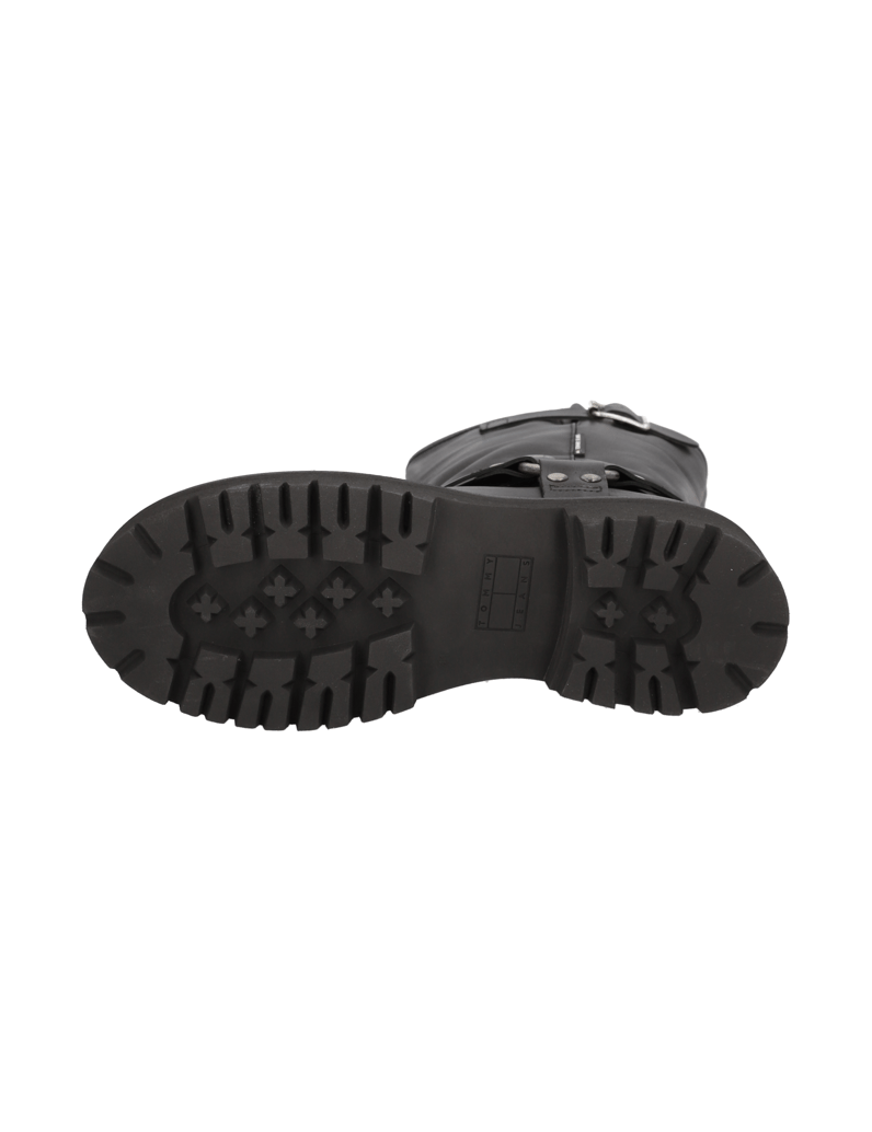 Tommy-Jeans-TJW-URBAN-BIKER-BOOTLEATHER-schwarz