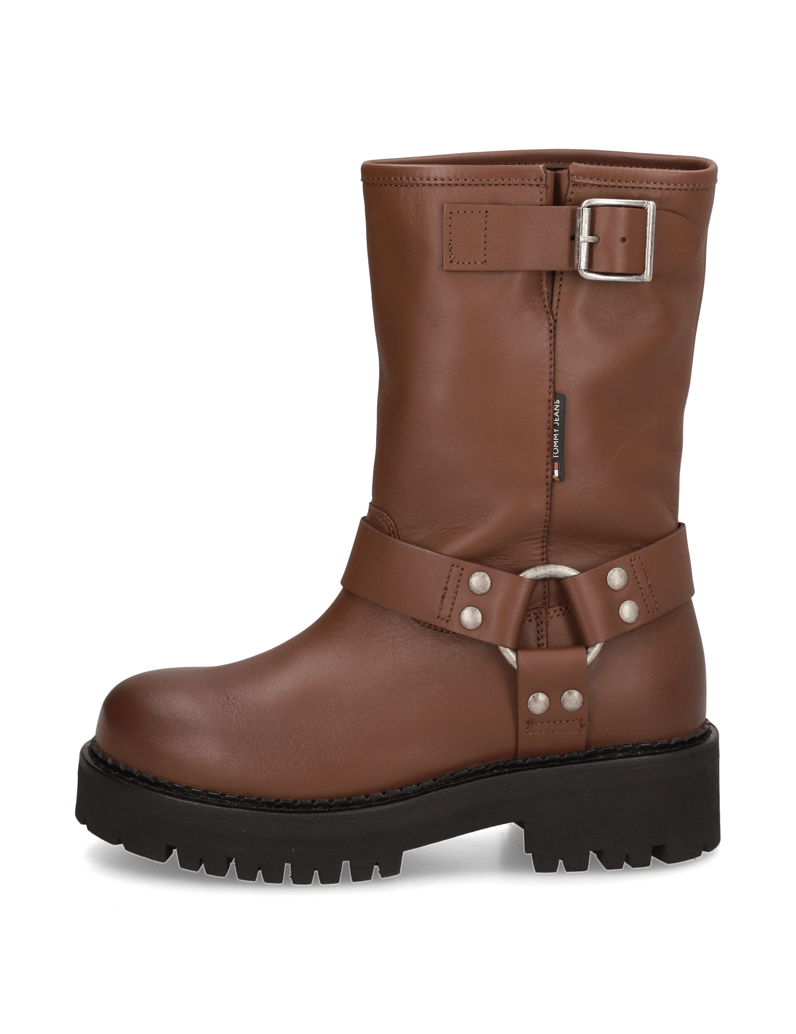 Tommy-Jeans-TJW-URBAN-BIKER-BOOTLEATHER-schwarz
