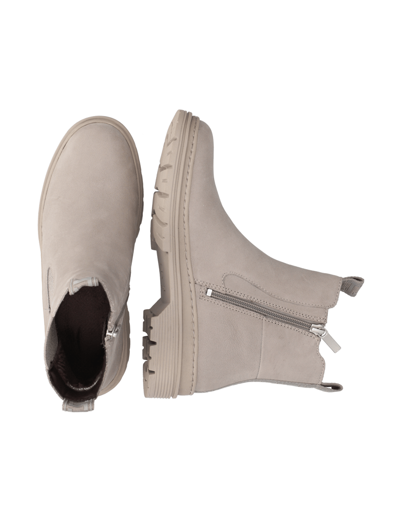 TAMARIS-semiš-usnje-Chelsea-gležnjarji-siva