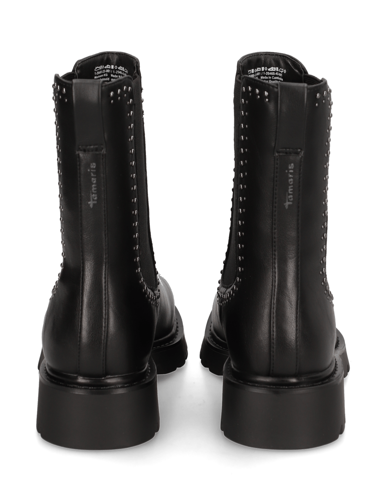 TAMARIS-imitácia-kože-chelsea-boots-čierna