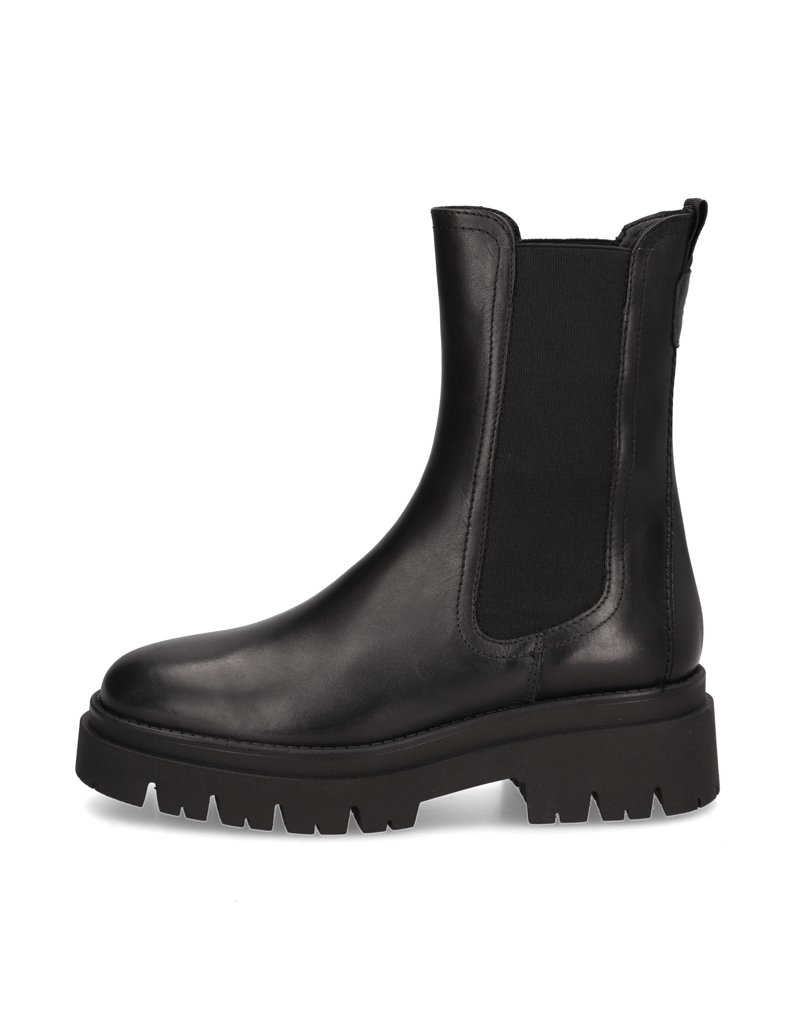 TAMARIS-Glattleder-Chelsea-Boot-schwarz