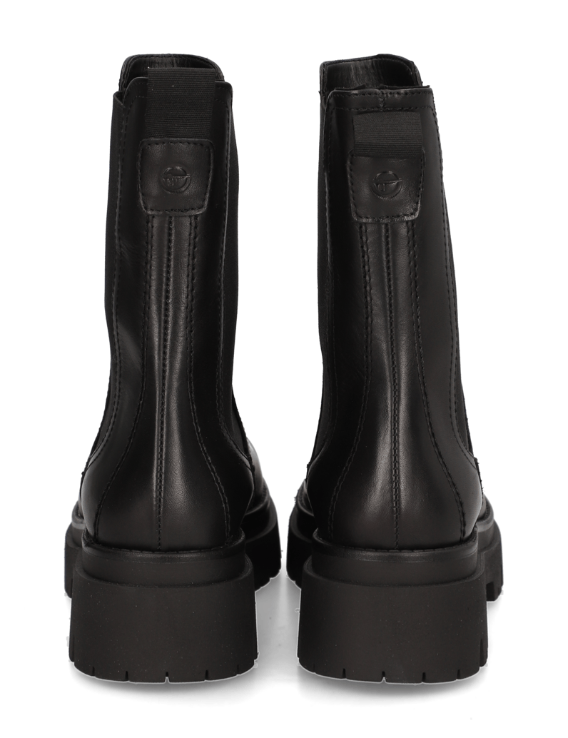 TAMARIS-Glattleder-Chelsea-Boot-schwarz