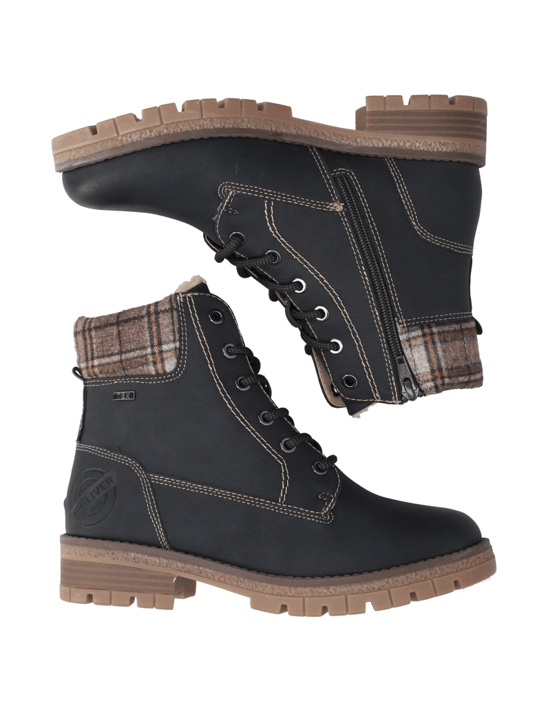 S.Oliver-Schnürboot-blau