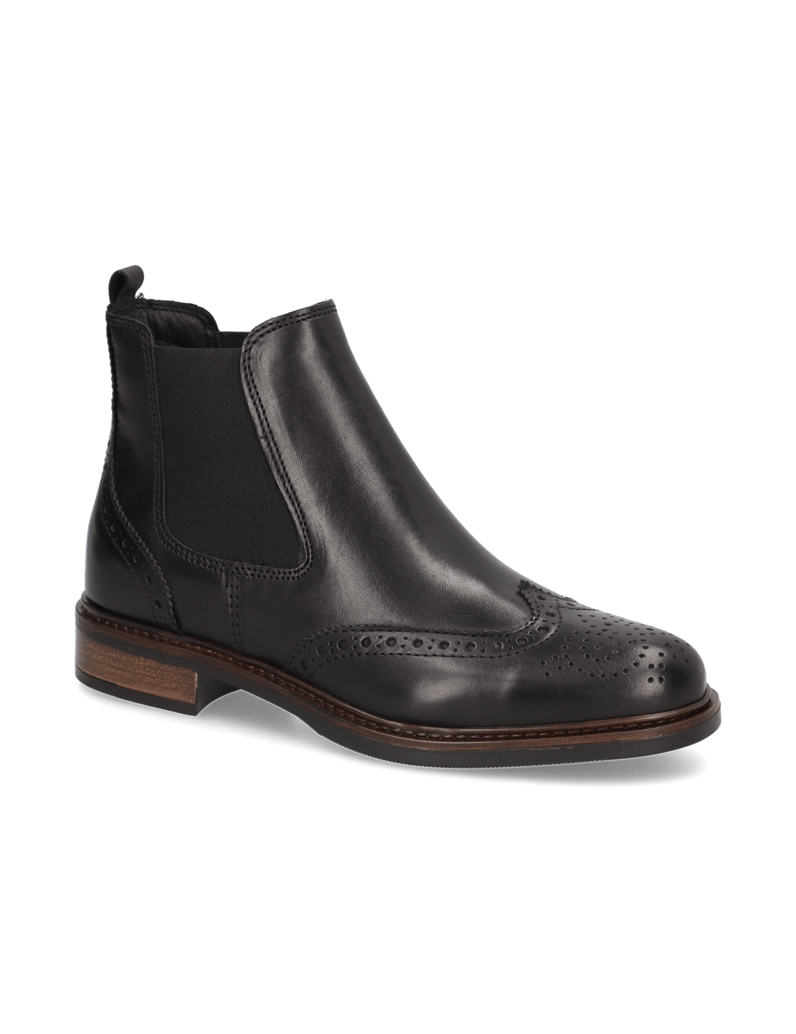 Pat-Calvin-Glattleder-Chelsea-Boot-schwarz