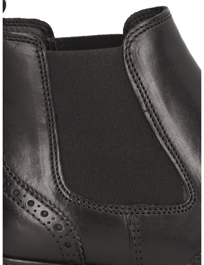 Pat-Calvin-Glattleder-Chelsea-Boot-schwarz