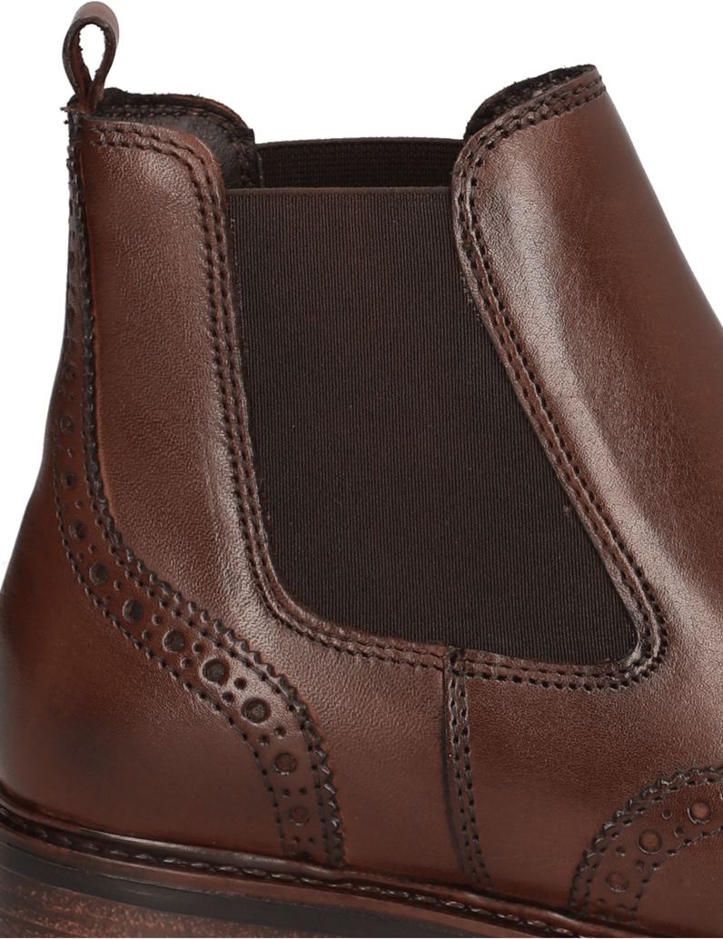 Pat-Calvin-Glattleder-Chelsea-Boot-schwarz