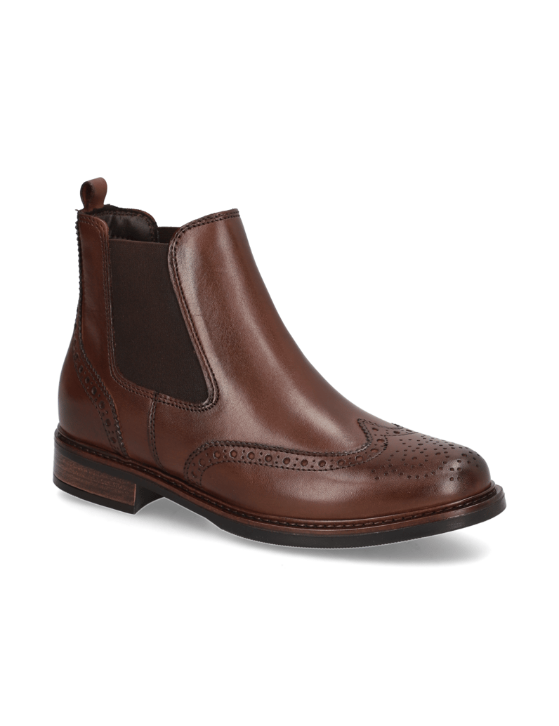 Pat-Calvin-Glattleder-Chelsea-Boot-schwarz