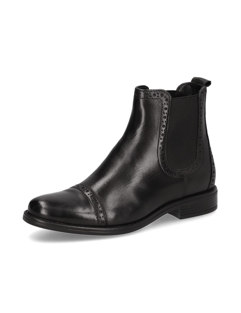 Pat-Calvin-hladká-koža-chelsea-boots-čierna
