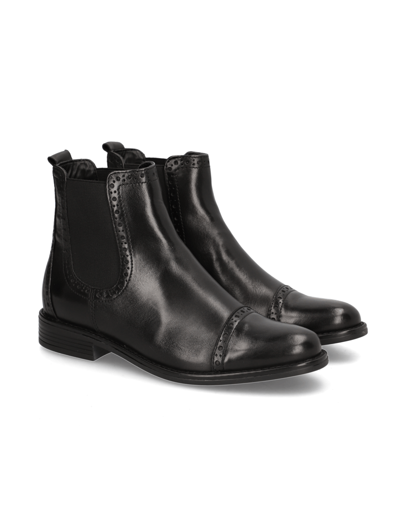 Pat-Calvin-hladká-koža-chelsea-boots-čierna