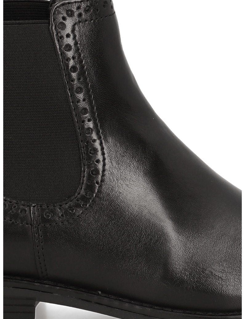 Pat-Calvin-hladká-koža-chelsea-boots-čierna