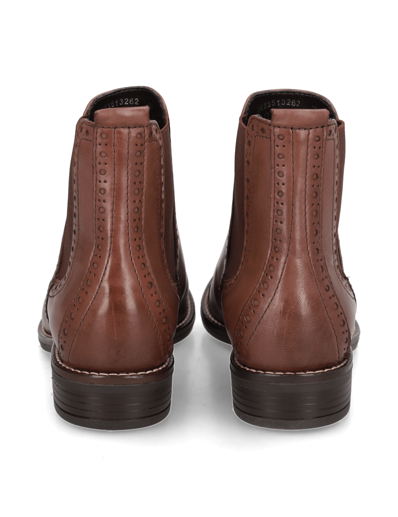 Pat-Calvin-hladká-koža-chelsea-boots-hnedá