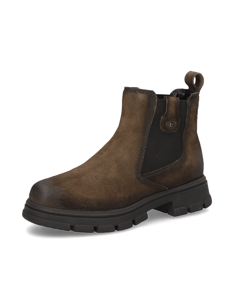 TT.-BAGATT-Veloursleder-Chelsea-Boot-oliv