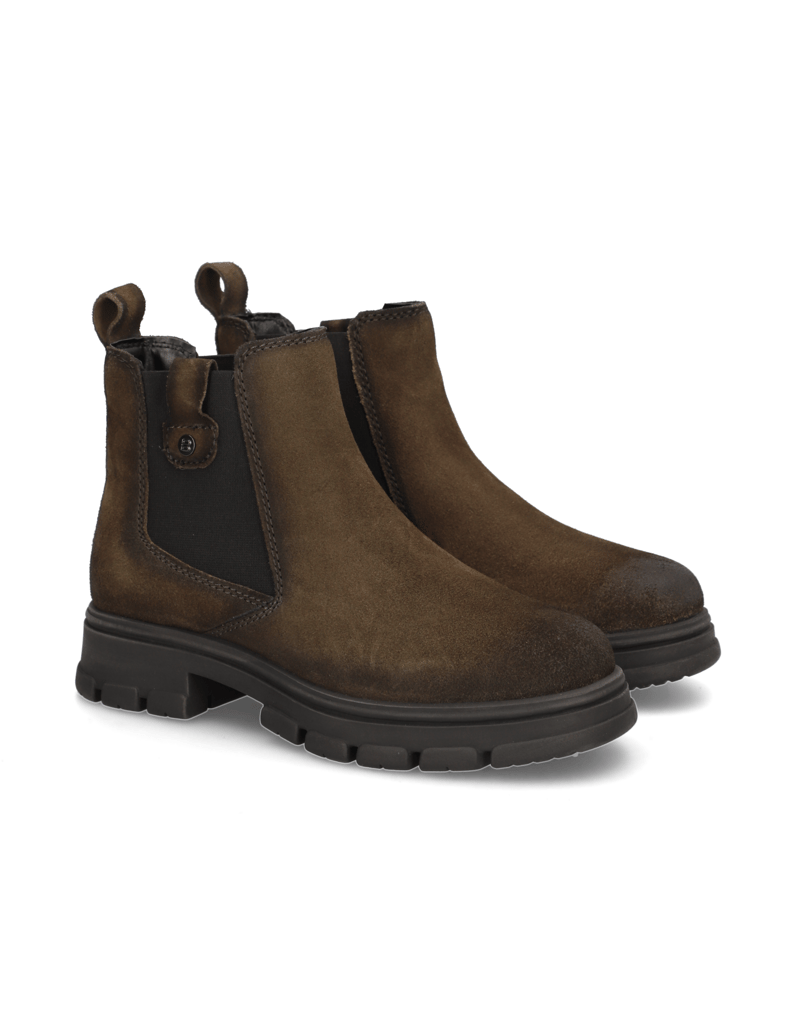 TT.-BAGATT-Veloursleder-Chelsea-Boot-oliv