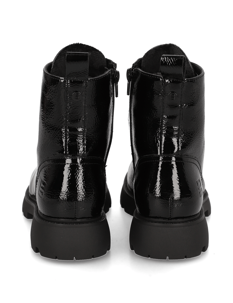 TT.-BAGATT-Lederimitat-Schnürboot-schwarz