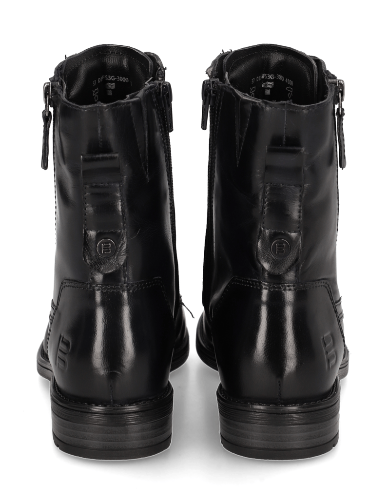 TT.-BAGATT-Glattleder-Schnürboot-schwarz