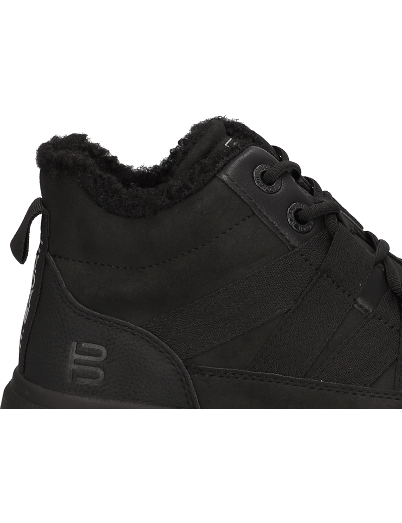 TT.-BAGATT-Imitácia-kože-šněrovací-kotníčkové-černá