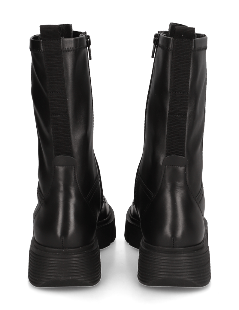 GEOX-hladká-koža-snurovacia-obuv-čierna