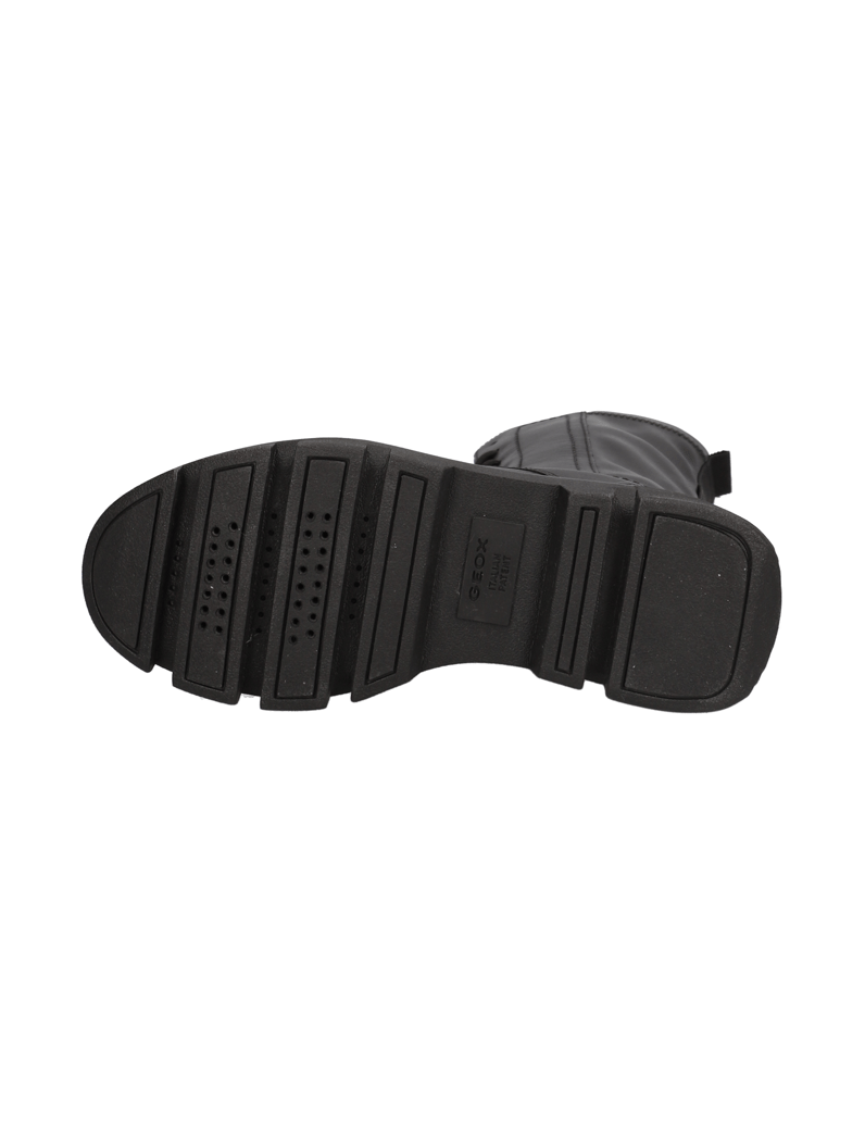 GEOX-hladká-koža-snurovacia-obuv-čierna