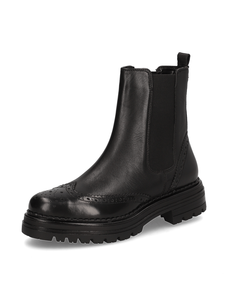 Pat-Calvin-gladko-usnje-Chelsea-gležnjarji-črna