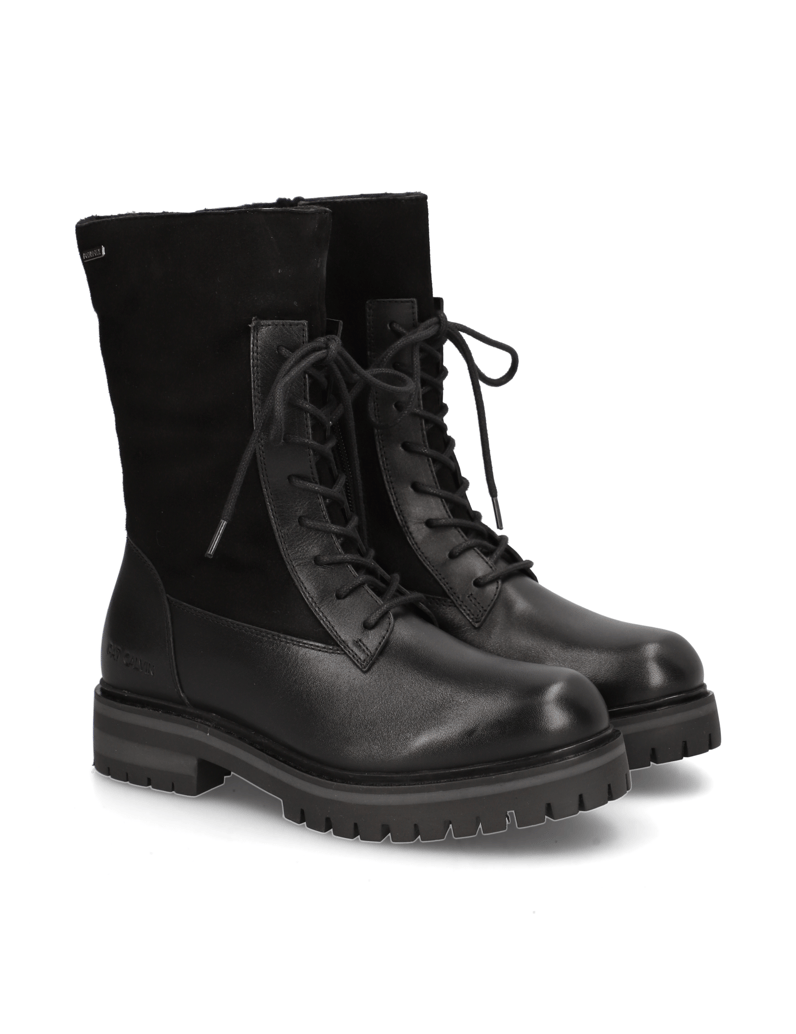 Pat-Calvin-kombinacija-usnja-gležnjarji-črna