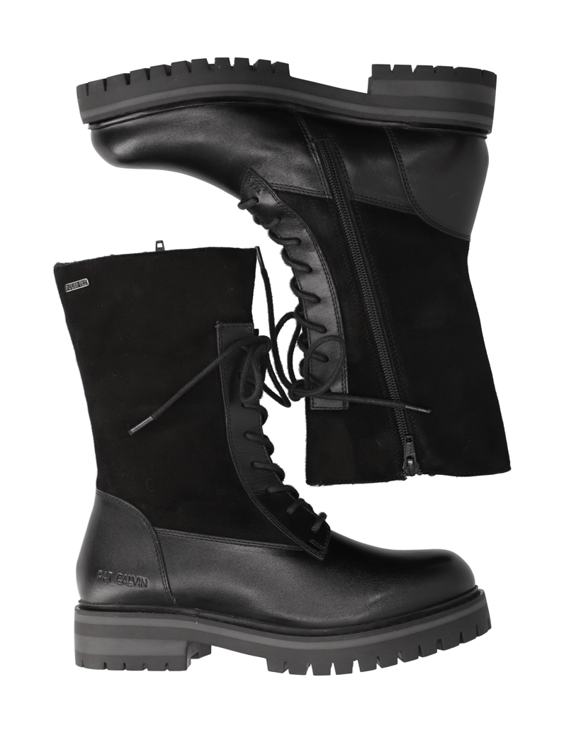 Pat-Calvin-kombinacija-usnja-gležnjarji-črna
