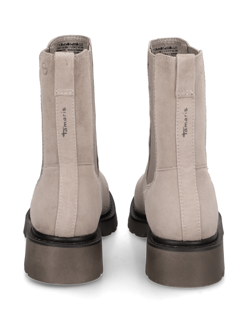 TAMARIS-semiš-usnje-Chelsea-gležnjarji-siva