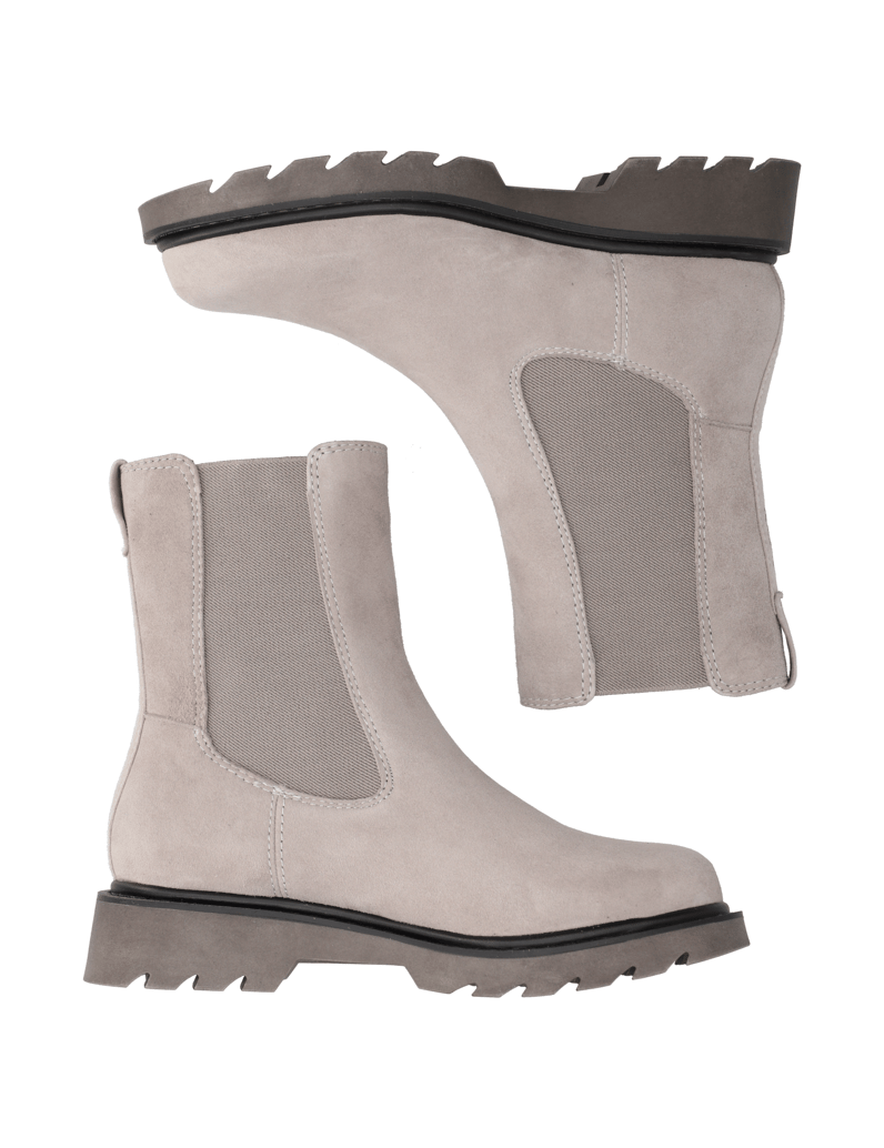 TAMARIS-semiš-usnje-Chelsea-gležnjarji-siva