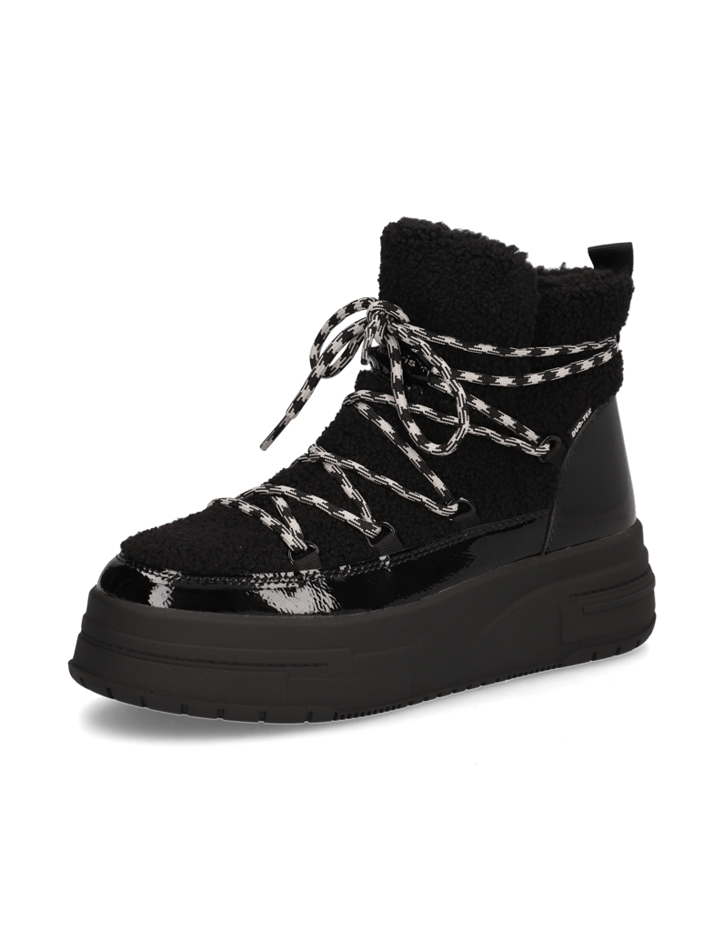 TAMARIS-Textil-Boot-schwarz