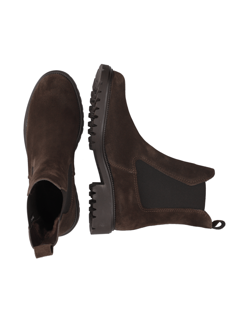 TAMARIS-kotníčkové-Chelsea-šedá