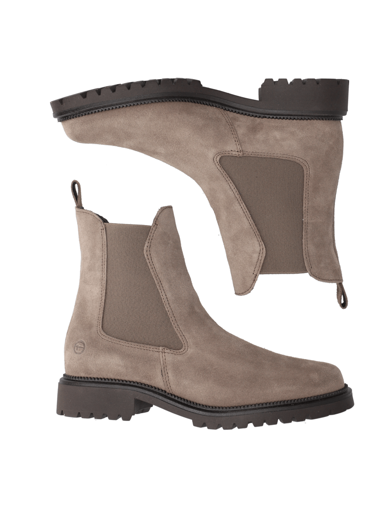 TAMARIS-kotníčkové-Chelsea-šedá
